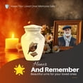 thumbnail image 5 of Yatskia Sparrow Small Urns for Human Ashes Keepsake, Cremation Burial Urn for Ashes Adult Male, Mini Memorial Urns for Human Ash Adult Female, (Classic Pack of 1, 3 Inch), 5 of 8