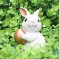 thumbnail image 4 of XUELC Easter Bunny Garden Decor - Outdoor Patio Lawn Spring Ornament for Yard, Window, and Fairy Garden, 4 of 9