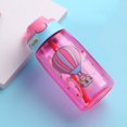 thumbnail image 4 of Taza Sippy para niños recién nacidos, vasos de alimentación de bebé de dibujos animados con pajitas, botellas de agua para Outdoor a prueba de fugas, bebedero portátil para niños, 4 of 4
