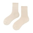 thumbnail image 1 of Crew Socks for Women, Solid Color Medium Tube Socks Light Thin Spring Summer Multi Colored Four Season Soft Socks, Fall Winter Fashion Accessories, 1 of 1