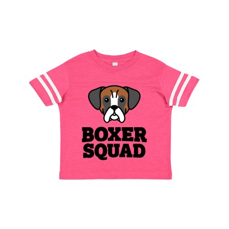 

Inktastic Dog Boxer Squad Gift Toddler Boy or Toddler Girl T-Shirt