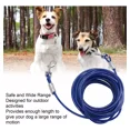 thumbnail image 3 of Cable Amarre Para Perros Cable De Acero Azul 6 Mm X 3 Metros, 3 of 8