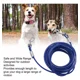 thumbnail image 3 of Cable Amarre Para Perros Cable De Acero Azul 6 Mm X 3 Metros, 3 of 8