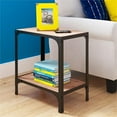 thumbnail image 2 of Serta Table d'Appoint Overland en Bois et Métal Noir, 2 of 11