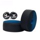 thumbnail image 5 of Greeniant VIARON, 2 piezas, cinta para manillar de bicicleta, correa para manillar de bicicleta, volante, caña de pescar, envoltura, piezas de repuesto, Azul negro 2piezas Greeniant  CBP441825, 5 of 5