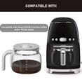 thumbnail image 3 of Jarra de vidrio de repuesto para 10 tazas para cafetera Smeg DCGC01, 3 of 6