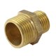 thumbnail image 1 of Conector de tubo hexagonal macho de latón 1/4 PT x 3/8 PT, 1 of 2
