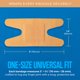 thumbnail image 4 of Vendajes MedCa Knuckle de tela flexible sin látex, 100 unidades, 4 of 9