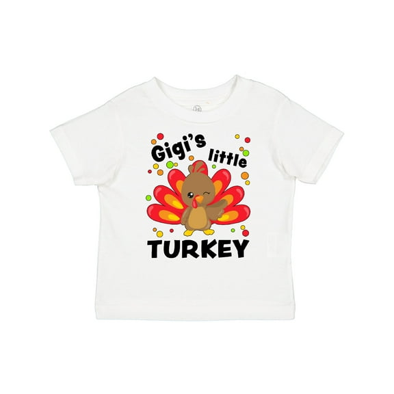 Inktastic Gigi's Little Turkey Boys or Girls Toddler T-Shirt