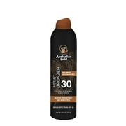Australian Gold SPF 30 Continuous Spray Sunscreen with Instant Bronzer