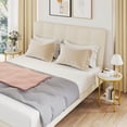 thumbnail image 5 of 16” 2-Tier Durable Round Side Table w/Storage Shelf, Gold Metal Frame for Living Room, 5 of 10
