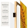 thumbnail image 4 of Oriental Furniture 6 ft. Tall Sunflowers Canvas Room Divider - 4 Panel, 4 of 7