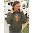 thumbnail image 2 of Happy Assumption Of Banner Hoodie Women -Image by Shutterstock, Female Small, 2 of 4