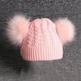 thumbnail image 2 of SHTXOZHI Baby Beanie Hat Boys Girls Winter Warm Hat Infant Toddler Cute Knitted Beanies with Pom, 2 of 2