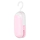 thumbnail image 2 of Mini sellador de bolsas - Prensa cortadora 2 en 1, sellador vacío portátil mano, sellador térmico, herramienta sellado bolsas virutas, utensilios cocina, uso doméstico, galletas, sándwich(Rosa), 2 of 14