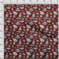 thumbnail image 4 of oneOone Cotton Poplin Maroon Fabric Beach Hawai Sewing Material Print Fabric By The Yard 56 Inch Wide, 4 of 4