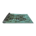 thumbnail image 2 of Ahgly Company Indoor Rectangle Oriental Light Blue Traditional Area Rugs, 5' x 8', 2 of 4