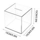 thumbnail image 4 of Caja de Ahorros Transparente de Acrílico, 15x15cm Banco de Monedas para Adultos, 4 of 5