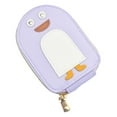 thumbnail image 4 of Titular de la tarjeta de crédito Monedero Portátil Multi Ranuras Bolsillo para tarjetas Estuche para tarjetas de visita para Púrpura, 4 of 8