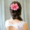 thumbnail image 5 of 1 juego de pinzas para el pelo con flores para fiestas, bodas, novias, bailarinas, accesorios para el pelo para mujeres, adornos vintage, 5 of 5