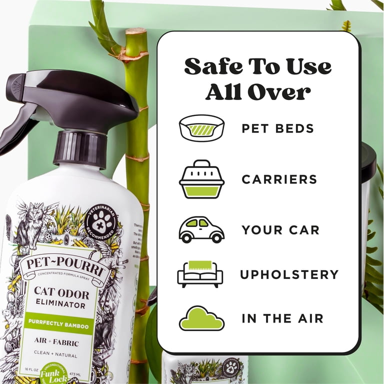 Poo-Pourri Purrfectly Bamboo Pet Deodorizer, 16 oz photo 5