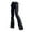 w93# Black297, variant on Wuxian Women Jeans Cargo Flared Pants Slim Fit Leggings Vintage Multi Pockets High Waist Fashion Denim Trousers Ripped Casual Trousers Stylish Joggers Streetwear ,Black,S