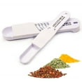 thumbnail image 3 of Cheers US 2Pcs Adjustable Measuring Spoon with Double End Adjustable Scale, All in One Measuring Spoon, Wide Range of Measurements, Measures Dry and Semi-Liquid Ingredients for Baking, 3 of 6
