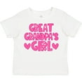 thumbnail image 3 of Inktastic Great Grandpa's Girl Granddaughter Gift Girls Toddler T-Shirt, 3 of 5