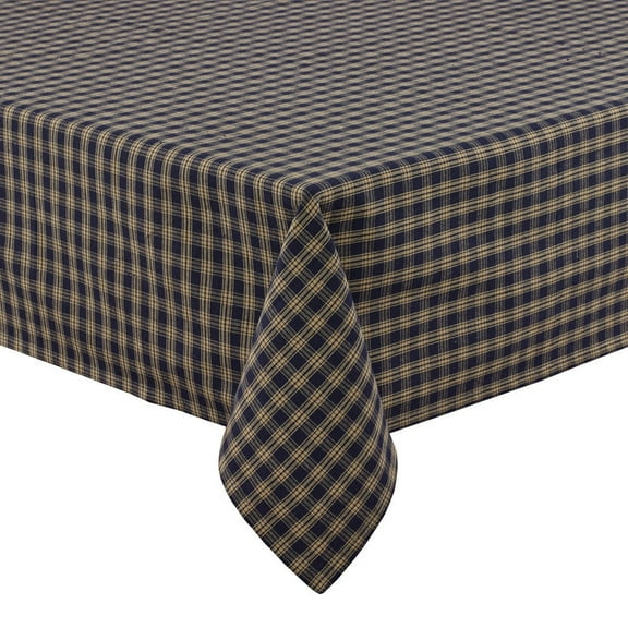 Park Designs Sturbridge Tablecloth - 54"L - Navy