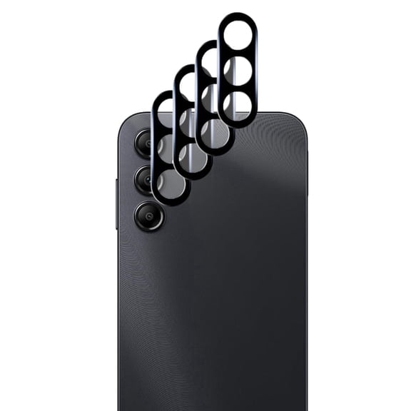 UZWZW (4 Pack) Tempered Glass Camera Lens Protector for Samsung Galaxy A15 / A14 5G / 4G