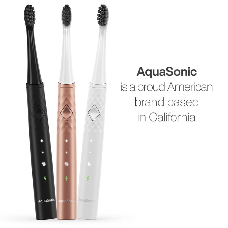 AquaSonic Pulse Electric Toothbrush, Whitening Bristles photo 2