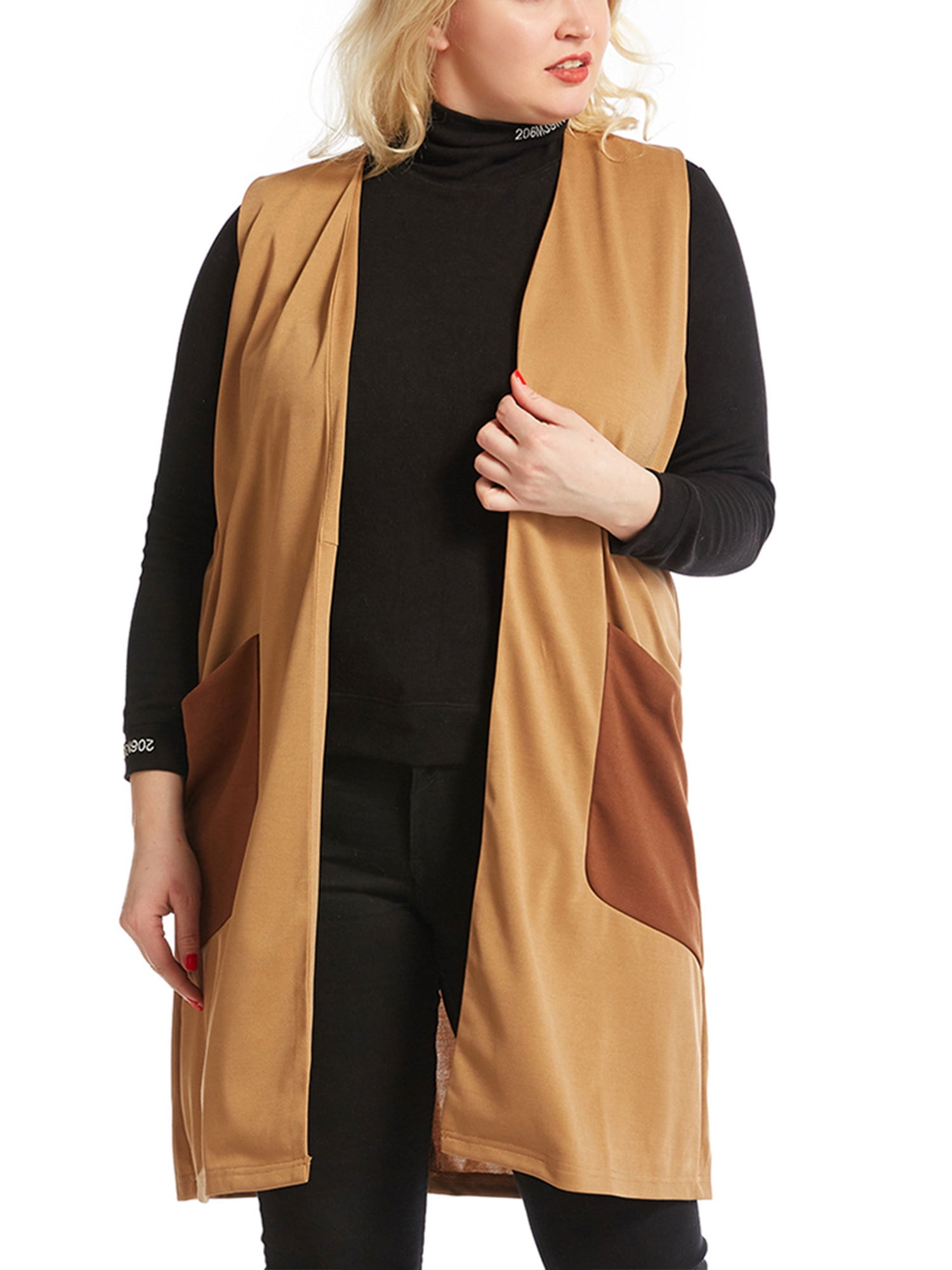 UPAIRC Womens Plus Size Sleeveless Tops 