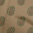 thumbnail image 1 of oneOone Rayon Brown Fabric Block Dress Material Fabric Print Fabric By The Yard 56 Inch Wide-M0, 1 of 5