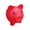 red, variant on VerPetridure Piggy piggy bank piggy bank small size blue -Unbreakable Kids -Piggy Bank For Little Boys Girls Childrens Safe Pig Saving