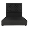 thumbnail image 1 of Base Cama Dicasa con Cabecera Queen Size Mary Negro, 1 of 8
