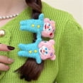 thumbnail image 7 of FENOHREFE Novelty Barrettes Hair Clip Little Girl Fun Elephant Flat Clip Hairpin Elephant Kidcore Hair Clip for Bunches, 7 of 7