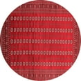 thumbnail image 1 of Ahgly Company Indoor Round Oriental Red Industrial Area Rugs, 8' Round, 1 of 4