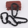 thumbnail image 3 of CEORPER Versatile Aluminum Carabiner Clip Great for Camping Backpacking Quick Lock, 3 of 9