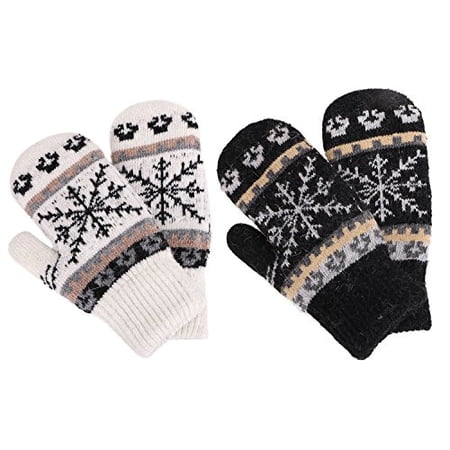 sherpa lined mittens