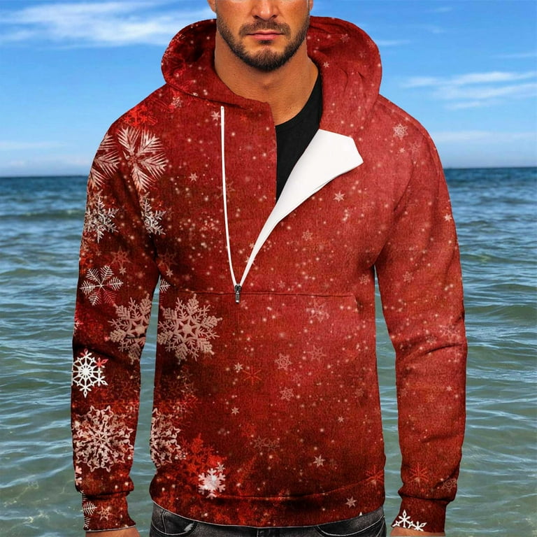 Walmart red zip up hoodie new arrivals