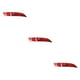thumbnail image 2 of Scienceny Reflector de parachoques trasero derecho izquierdo de coche para E70 2011-2013 rojo 63147240998 63147240997 Type1 NO1, 2 of 6