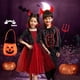 thumbnail image 2 of Disfraz de Halloween de Disney para niños y niñas, conjunto de vestido de fiesta de vampiro, ropa de fantasía para fiesta de carnaval, vestido de fantasma, 2 of 5