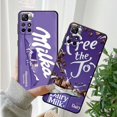 thumbnail image 5 of Funda de teléfono con diseño de chocolate popular Milka Box para Redmi Note 12, 11, 10, 9, 8, 7 Pro, Redmi 12C, 10C, 9A, 9C, carcasa de silicona, 5 of 5