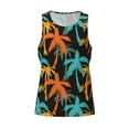 thumbnail image 4 of Haiem Palm Trees Men Workout Tank Top Gym Bodybuilding Sleeveless Muscle T Shirts Athletic Tank Breathable Workout Shirt-XX-Large, 4 of 9
