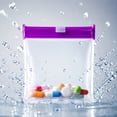 thumbnail image 4 of Guodhu Sealing Zipper Bags Travel Organizer Pouch Reusable Clear Waterproof Mini Small Storage for Vitamins Daily Supplements, 4 of 8