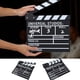 thumbnail image 3 of Cateissary Tabla de Clapboard de escenario de acción, de película de cine de madera, pizarra, L, negro Accesorios para fotos negro L, 3 of 6