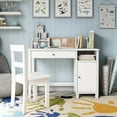 thumbnail image 5 of Ameriwood Home Abigail Kids Desk with Chair in White, 5 of 5