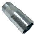 thumbnail image 3 of Gloxco Combination (KC) Nipple Fitting, Reducer, 2-1/2" Hose Shank x 2" Male NPT, Zinc Plated Steel (KCN-2520-NPTR-GS), 3 of 4