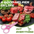 thumbnail image 5 of FACEGA Scissors All Purpose,Straight Handle 3.5" Adult Scissors,With Protective Cover Mini Scissors,Pink, 5 of 7