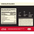 thumbnail image 4 of ON Gold Standard 100% Whey Sabor Chocolate blanco 5 LB Optimum Nutrition Fitness Town 1032610, 4 of 8